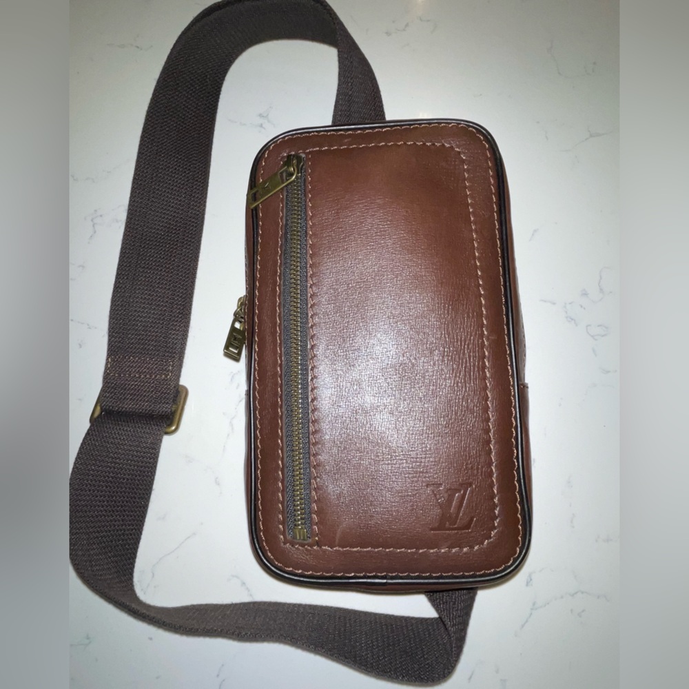 Louis Vuitton Leather Sling/Belt Bag